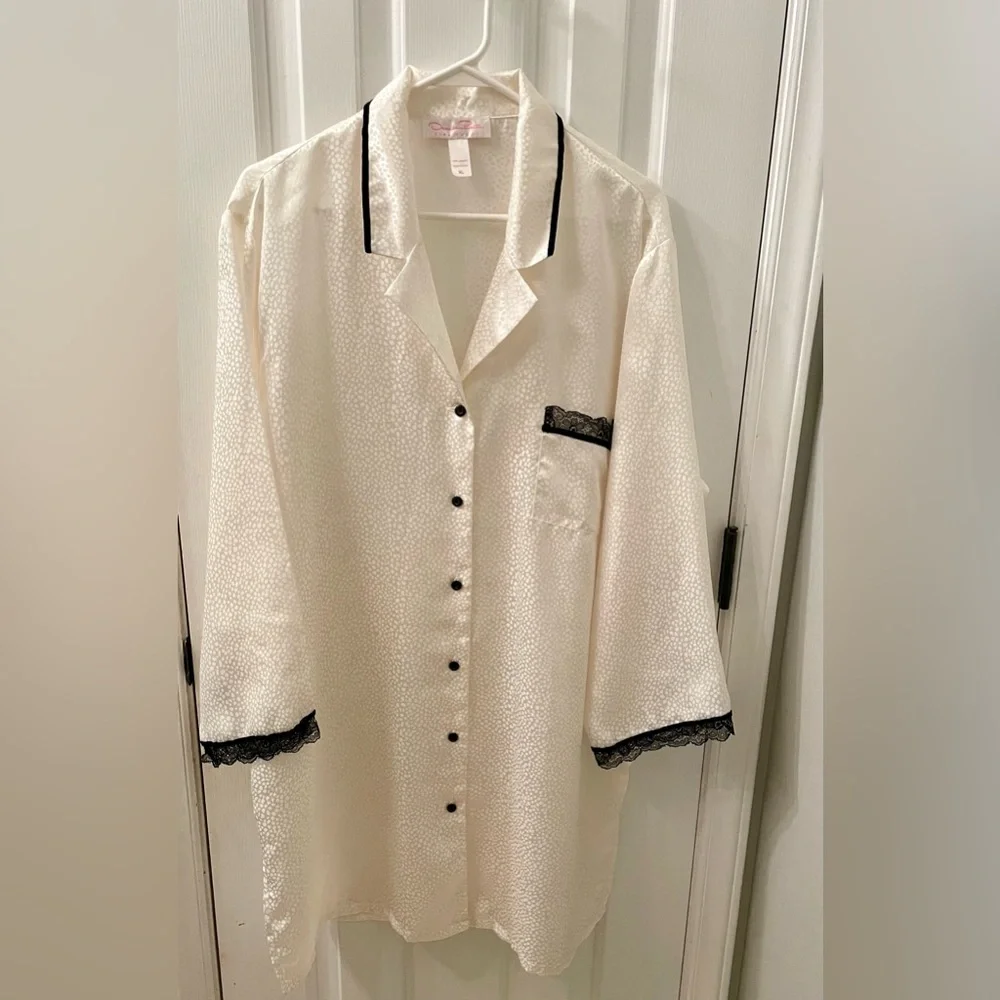 😍Oscar de la Renta Nightgown ✨️incredibly  rare✨️ size XL - Picture 3 of 7